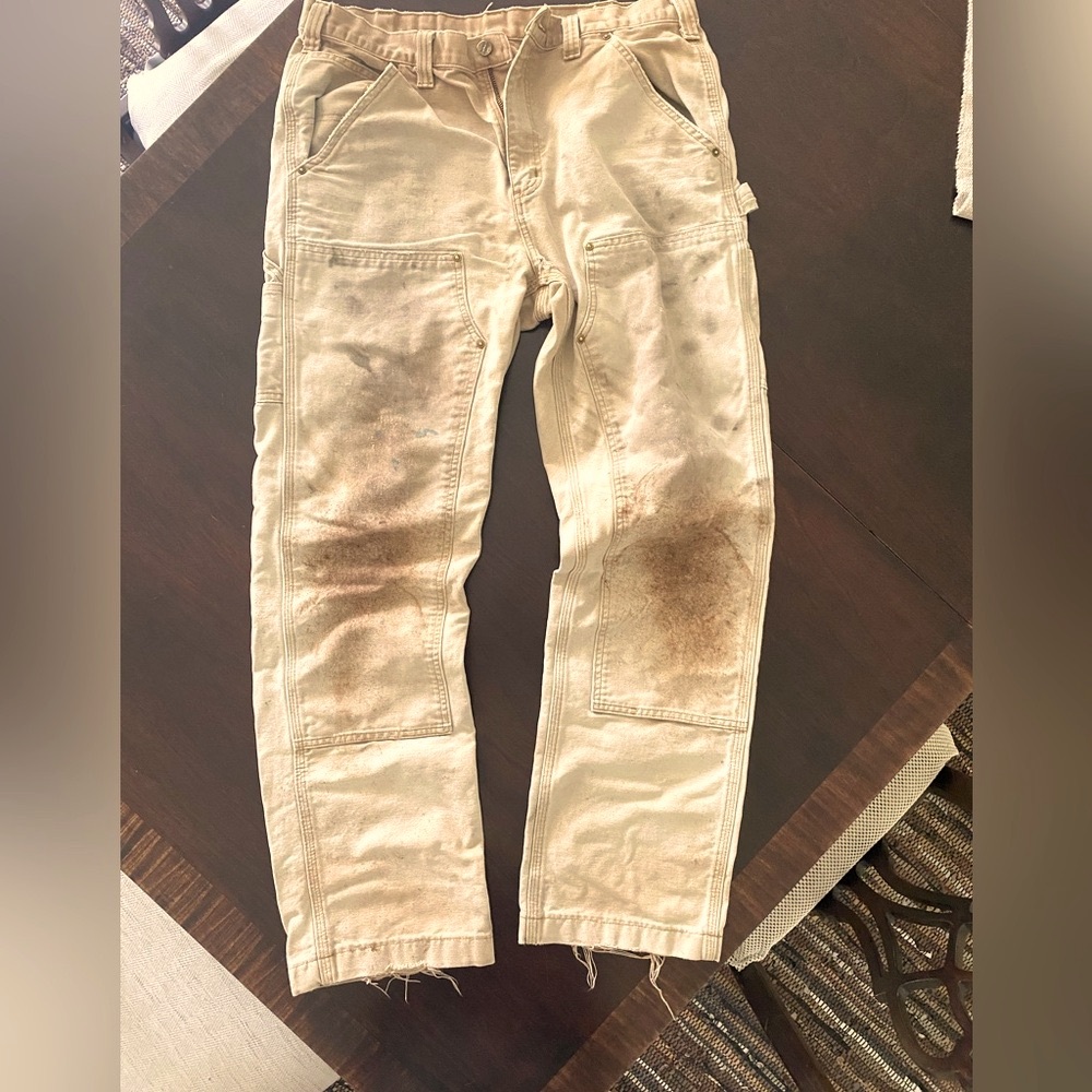 Carhartt double front classic work pants.  36x36